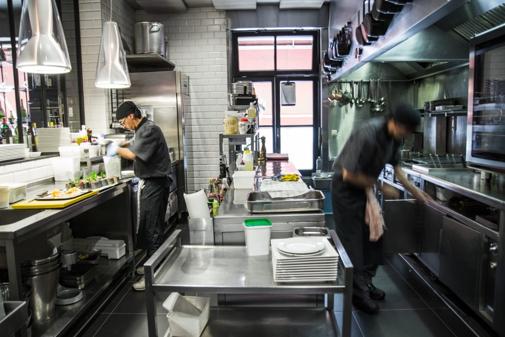 shoot at your office restaurant kitchen